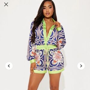 Fashion Nova Neon Green Top